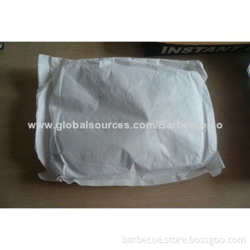 Disposable BBQ grill with charcoal, easy to install and practical charcoal cooking